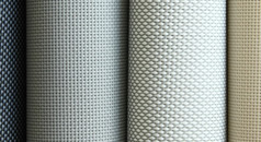 Solar screen fabric, Blind fabric