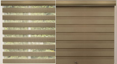 Zebra Roller Blinds, Combi Blinds