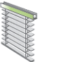Wooden venetian blinds
