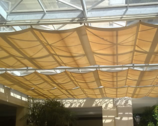 Motorized skylight blinds,Skylight Roman Blinds