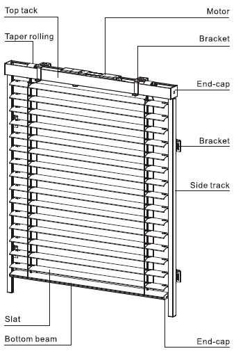 EZ-SNAP EXTERIOR SHADES  OUTDOOR BLINDS